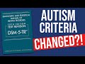 Autism Criteria Change?! | DSM-5-TR Updates to ASD, ARFID, ID + More