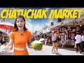 Chatuchak Weekend Market - SURVIVE the world's LARGEST outdoor market! JJ Market Bangkok Thailand