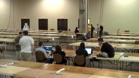 Quakecon 2009 Setup - Organizing