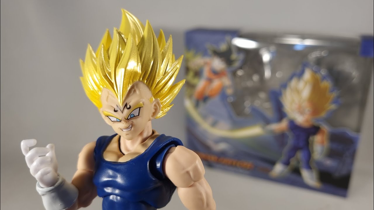 Official SSj2 Goku x Tonsen Arttoys Majin Vegeta The Vegeta head does