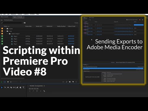 Sending Exports to Adobe Media Encoder