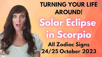 HOROSCOPE READINGS FOR ALL ZODIAC SIGNS - Solar Eclipse in Scorpio October 2022