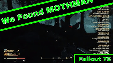 We Found Mothman (WARNING: Not For The Faint of Heart) | Fallout 76