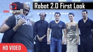 Salman Khan At Robot 2.O Official First Look Launch | Rajinikanth, Akshay Kumar, S. Shankar