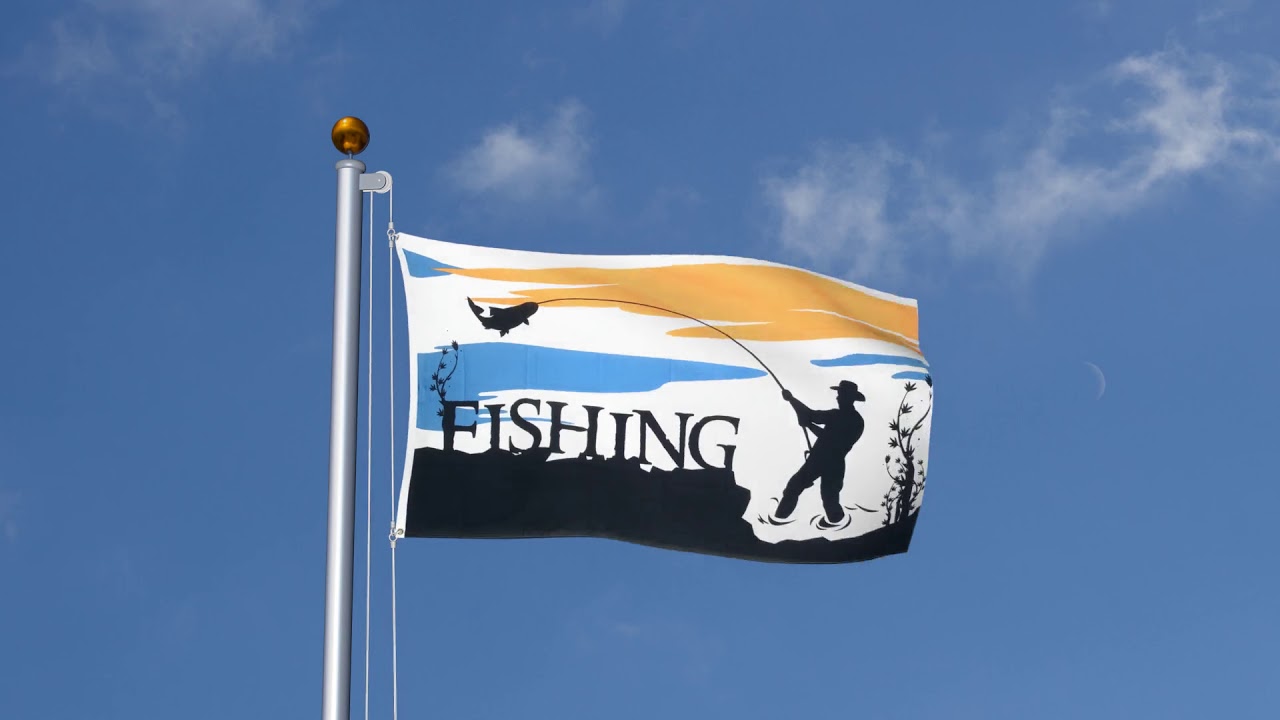 Fishing - 3x5 ft Flag - MaxFlags - Royal-Flags