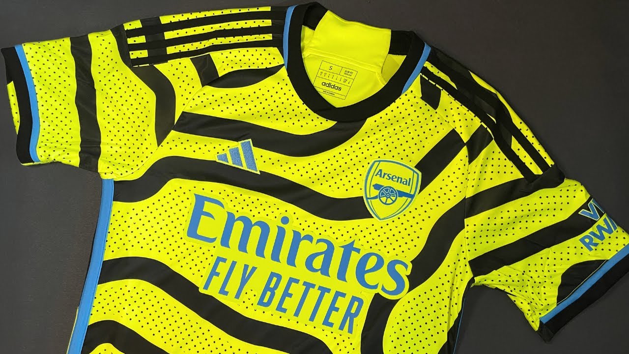 arsenal authentic away jersey