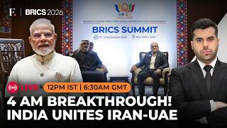 Details LIVE | India’s 4 AM Diplomatic Blitz: How Modi Got Iran & UAE On One Page | Firstpost News
