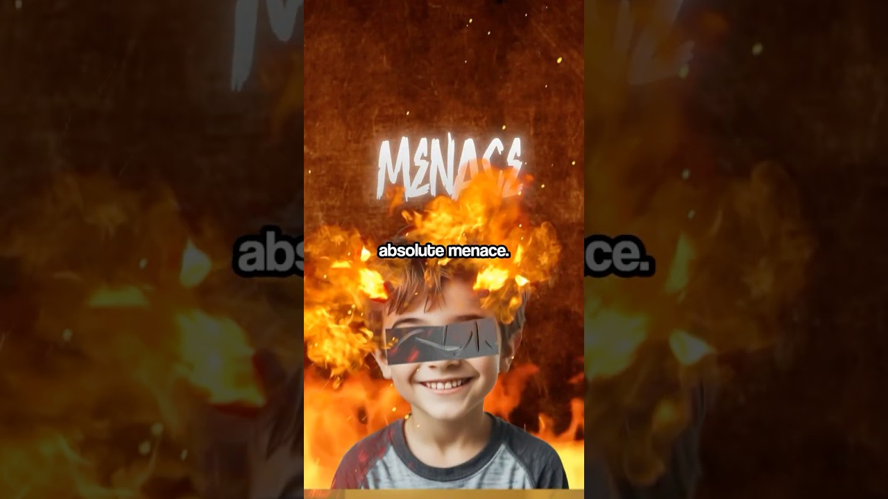 This Kid is a MENACE