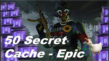 Opening in CoDM 50 "Secret Cache - Epic" 🎁 🤡 ✌ SEASON 5 (2025) Call of Duty: Mobile
