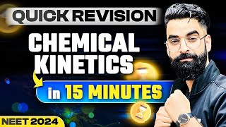 Chemical Kinetics in 15 Minutes🔥Quick Revision |  Wassim bhat | NEET 2024