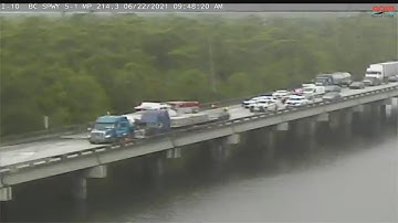 I-10 eastbound reopens after being closed for hours