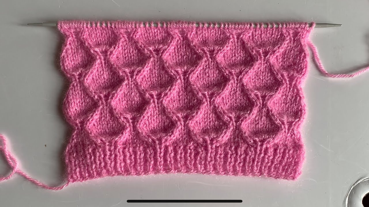 Knitting Stitch Pattern - YouTube