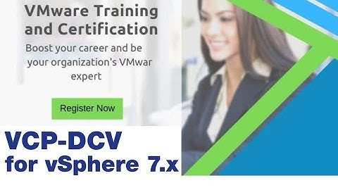 ➡️VCP - VMware Certified Professional (DCV) - 7.x - Demo Video
