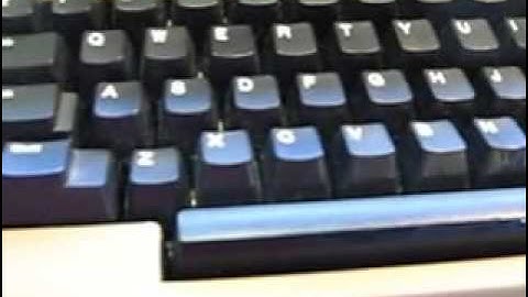 IBM Selectric lll keyboard repair, button down, leaf spring off, fix