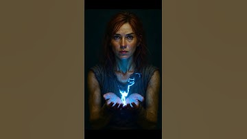 Star Wars inspired AI Generated Rouge jedi wielding electricity. Using ChatGPT and Kling-AI