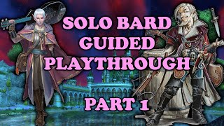 DDO Solo Guided Playthrough Level 1-5 ~ Stormsinger Bard