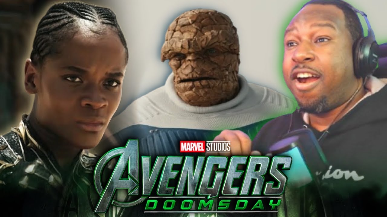 Реакция на 4-й трейлер фильма «Мстители: Судный день» | Чёрная пантера | Фантастическая четвёрка ...