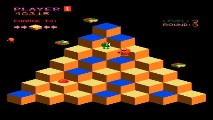 QBert (ARCADE) Now With Sound Samples