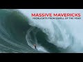 MASSIVE MAVERICKS HIGHLIGHTS: Biggest Swell of the Year 12.28.2023 FULL EDIT - Mavericks Awards
