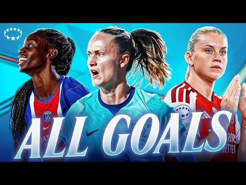 EVERY Women\u0027s Champions League Goal From Matchday 2 | Highlights