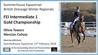 Summerhouse Equestrian Winter Regional: Olivia Towers Inter 1