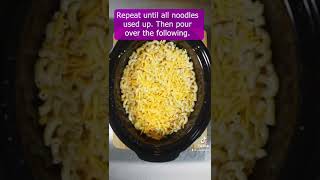 Crockpot Mac and Cheese #shorts #food #foodie #yummy #delicious #cheese #macandcheese