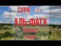 КРАСИВОЕ ЧТЕНИЕ СУРЫ КОРАНА АЛЬ-ФАТХ - СУРА 48