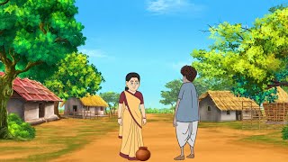 Mermaid in the Village River | jalpari cartoon | Bengali Moral Stories Cartoon | Fairy Tales