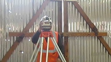 Grade Checking-Transit Level with HEO Jesus Navarro