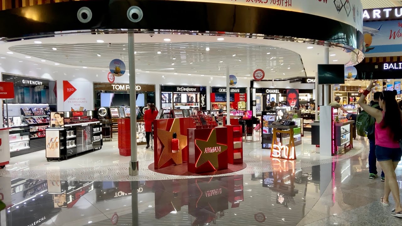 Bali Ngurah Rai International Airport Duty free, Indonesia YouTube