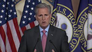 GOP Leader details how "drafting error" in relief bill will be addressed