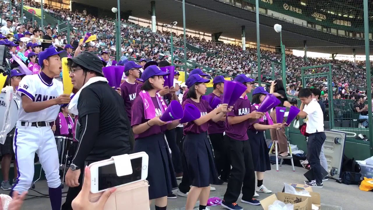 金足農業（近江）一塁側アルプス応援団