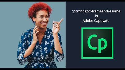 Creating fast forward button with system variable cpcmndgotoframeandresume