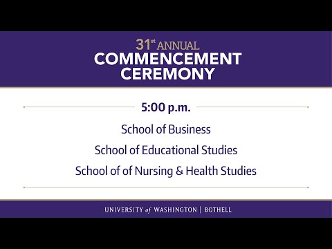 31st Annual Commencement Ceremony | 5 P.M.