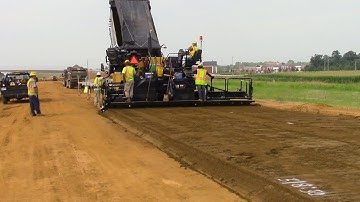 Soil Cement Base Course for Roadway Construction