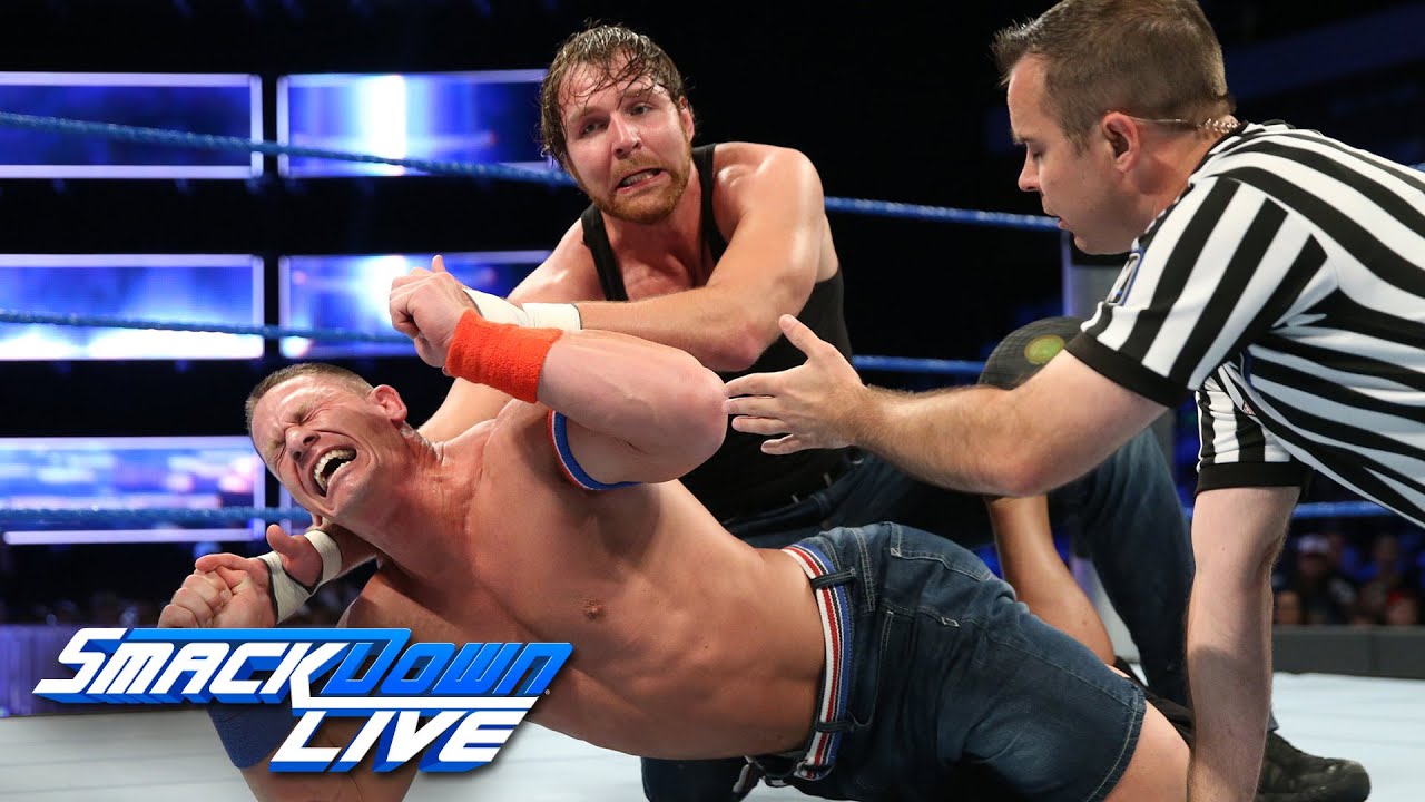 Dean Ambrose vs. John Cena: SmackDown LIVE, Sept. 20, 2016