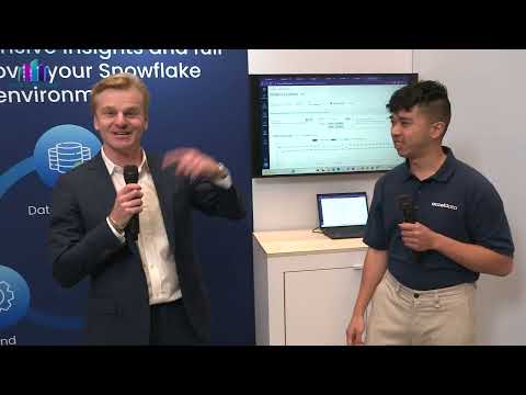 Demo of the Acceldata Enterprise Data Observability Platform at the 2023 Snowflake Summit
