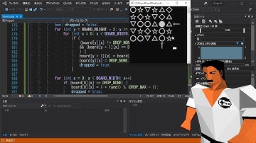 パズドラを小一時間で作ってみたⅡ【C言語ゲームプログラミング実況】Programming Match-Three Game Ⅱ