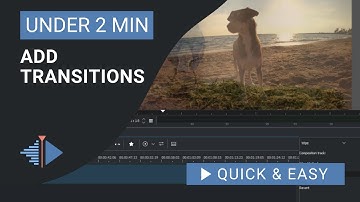 Kdenlive Tutorial: How to Add Transitions in Kdenlive
