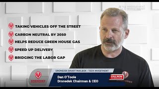 Dronedek informercial  on America's Next Investment (2 mins)
