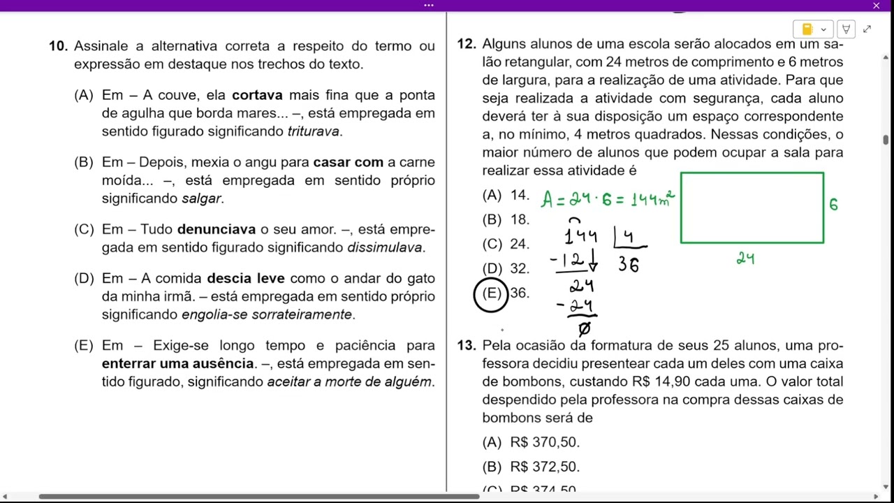 MATEMÁTICA EM CONCURSOS DA VUNESP PARA PROFESSORES (PEB I) - AULA 3