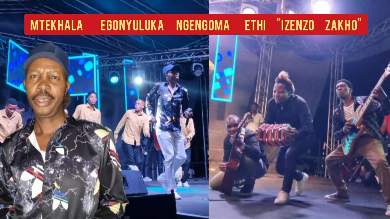 Mtekhala egonyuluka ngengoma yakhe ethi 