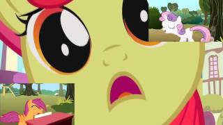 Theponymix Reupload Applebloom, Swettie Bell And Scootaloo Have A Sparta Heavy Remix