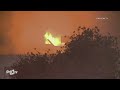 LAFD Attacks Previous Burn | WESTLAKE, CA