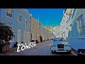LONDON Walk 🇬🇧 - Posh South Kensington ✨- luxury car 🚘🚙 spotting route passing pretty streets & mews