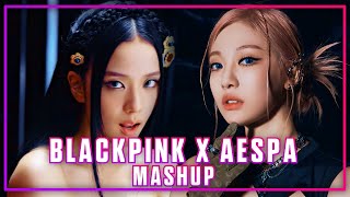 BLACKPINK X AESPA - PINK VENOM & GIRLS Mashup