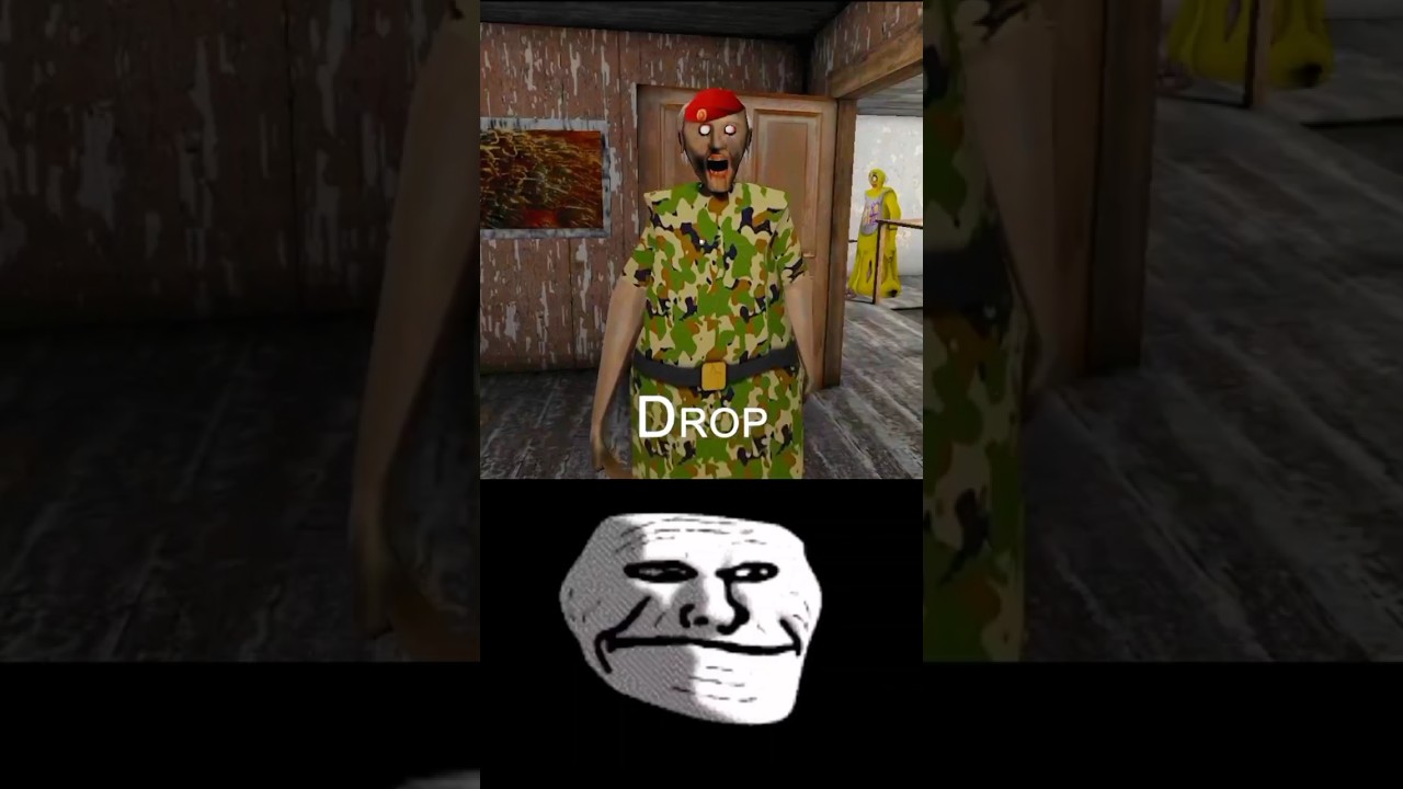 Army Granny Vs Chica Granny Frozen Granny Iron Granny & Angelina 😈⚡ Trollface edit 