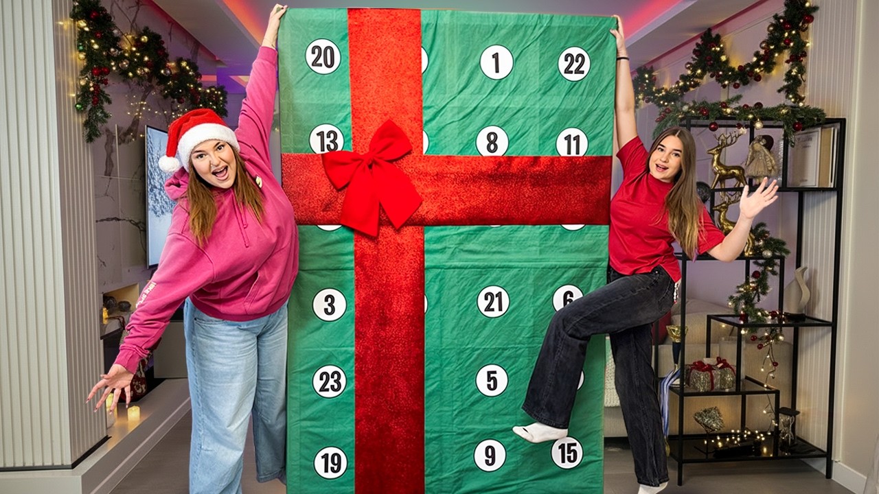 OUVERTURE DU PLUS GRAND CALENDRIER DE L’AVENT MYSTÈRE !