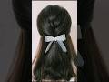 open hair hairstyles simple and easy | different hair style girl for long hair #hairstyle #shorts