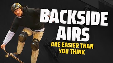 Perfect Backside Airs on Vert